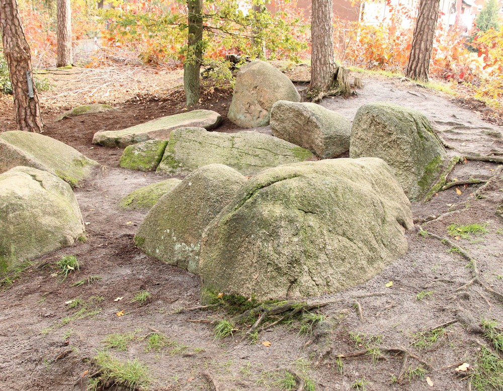 Die Kleinen Sloopsteene mit Blick von Westen (Foto: Altertumskommission/Klinke).