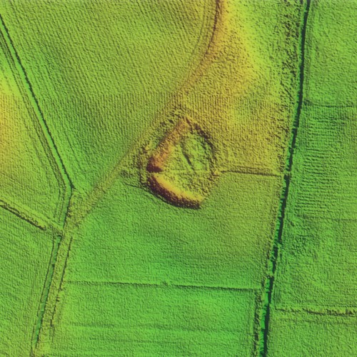 DGM der Jansburg (GeoBasis NRW 2012).