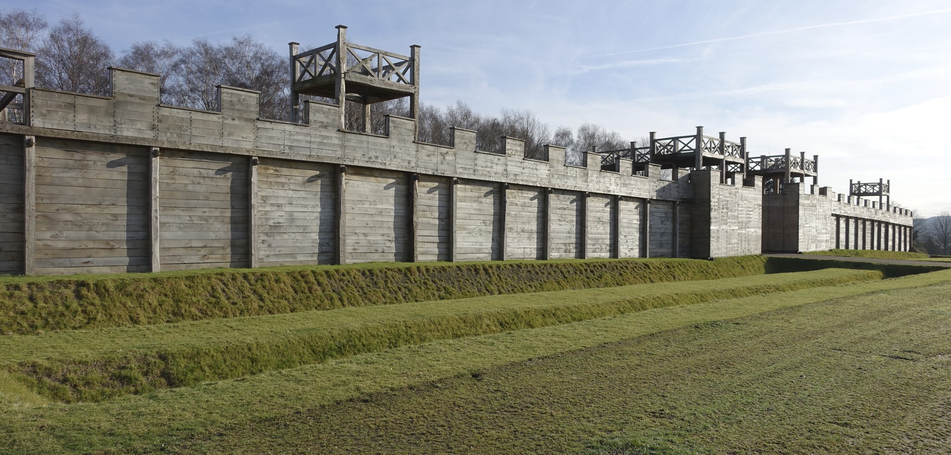 Das Westtor von Haltern-Aliso (Foto: Brentführer).