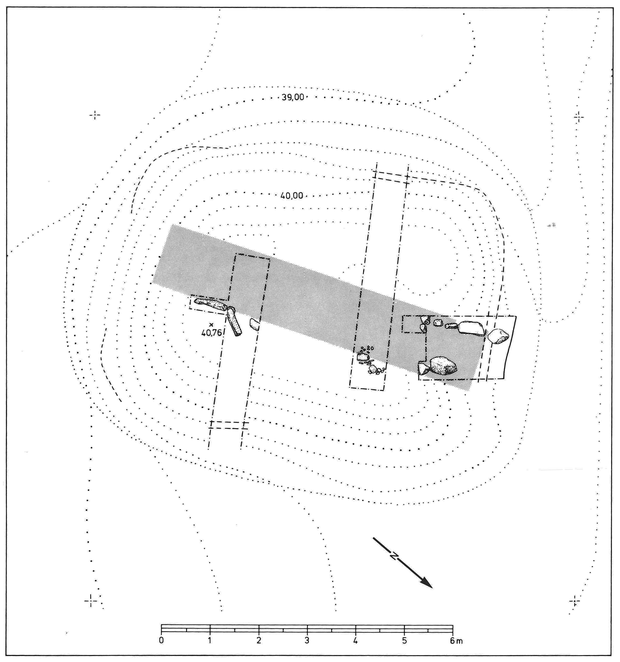 Plan der Grabung 1983 (AiWL 3/Eckert).