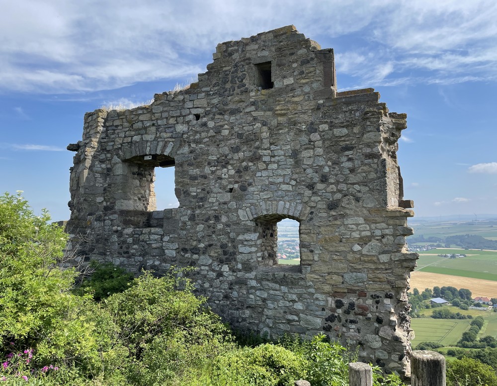 Nordostecke der Hauptburg von innen (Altertumskommission für Westfalen/A. Reck).