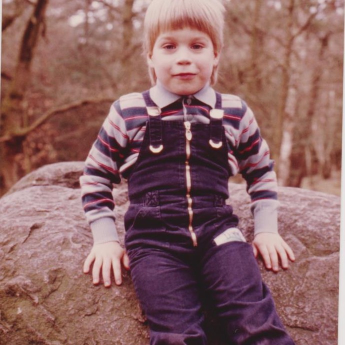 Fotografie der Düwelsteene, 1975. (vergrößerte Bildansicht wird geöffnet)