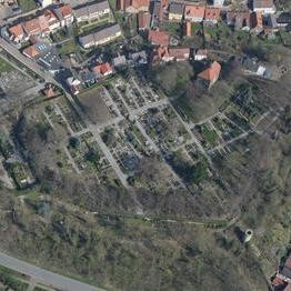 Luftbild des Warburger Burgberges (Foto: Ruhr-Universität Bochum/B. Song)