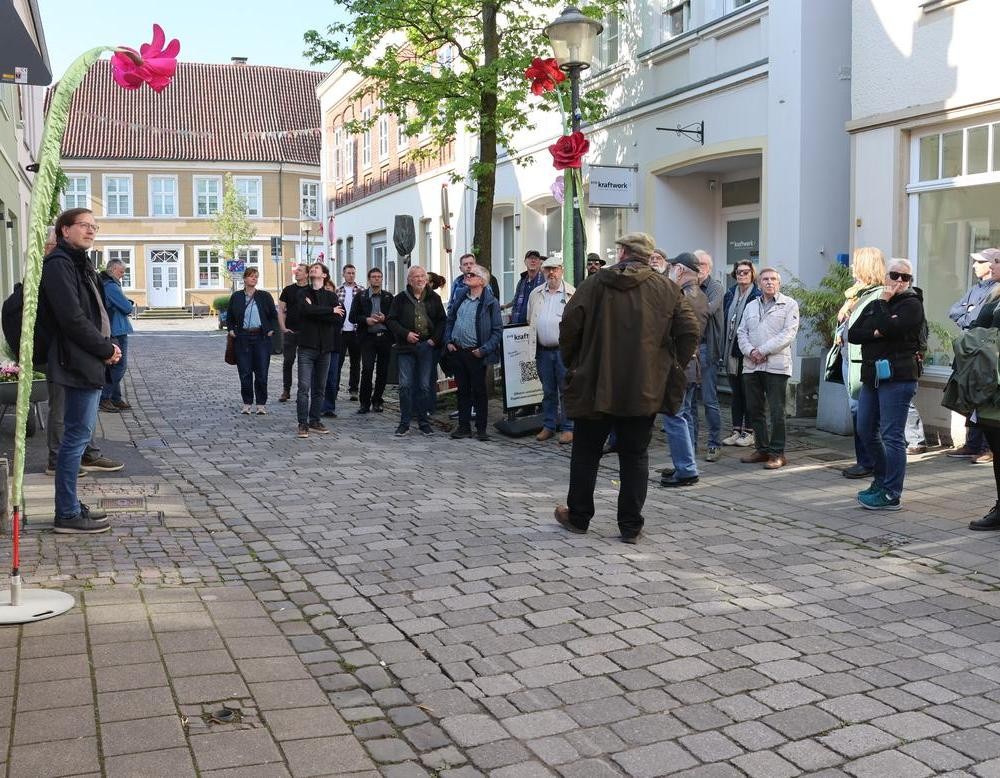 Exkursion durch die Altstadt von Warendorf