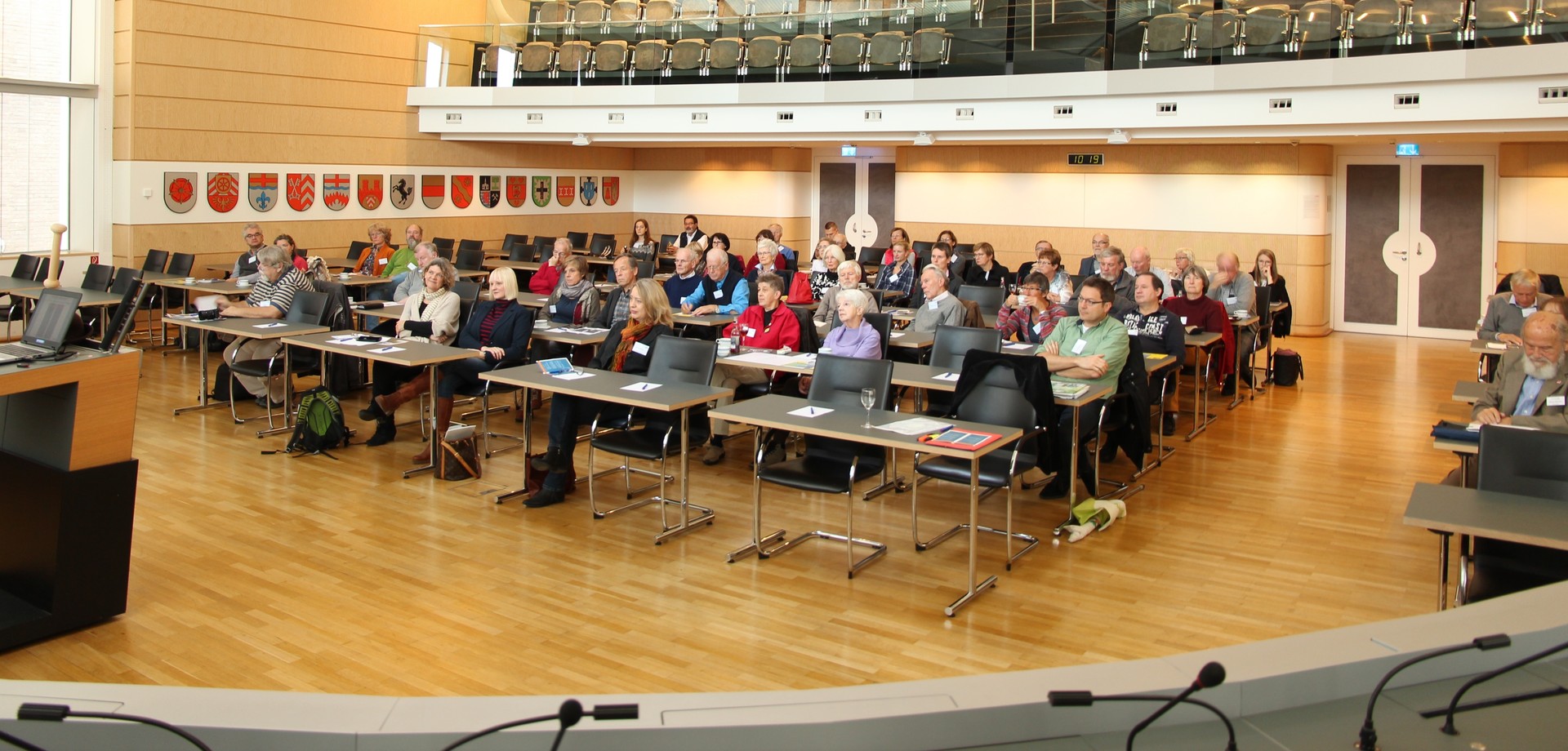 Teilnehmer:innen des Workshops Jakobspilger (Foto: Altertumskommission/Ohrmann).