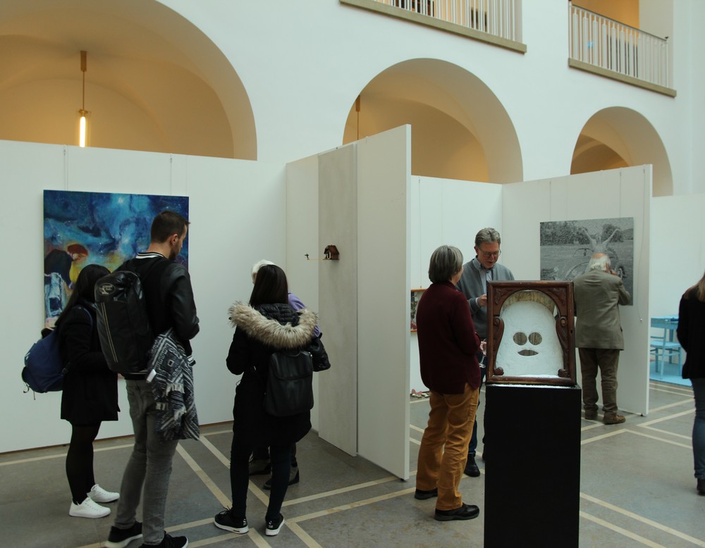 Ausstellung Jakobspilger (Foto: Altertumskommission).