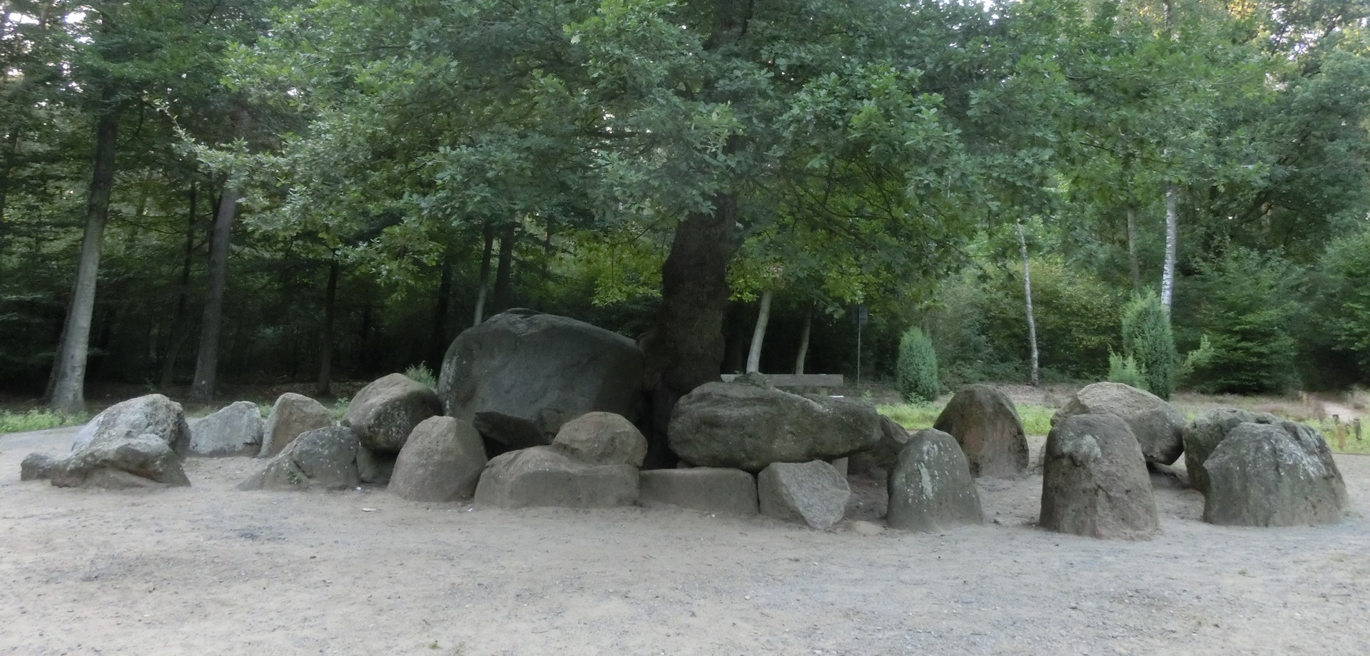 Die Düwelsteene bei Heiden (Foto: Altertumskommission/Schierhold).