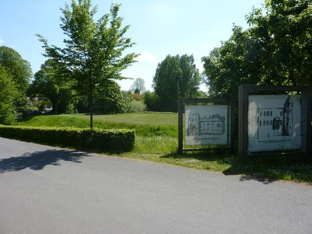 Gelände der ehemaligen Vorburg (LWL-Archäologie für Westfalen/ I. Wopke)