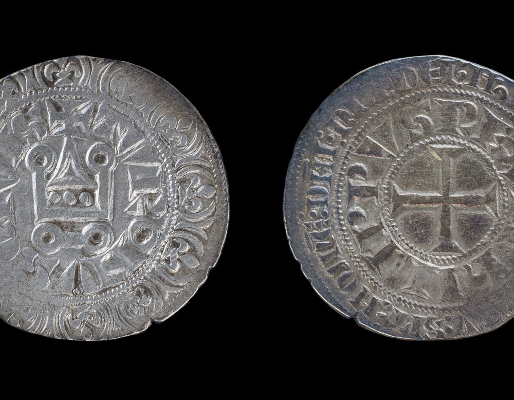 Nachprägung eines französischen Philippsturnosen von noch 1330 (LWL-AfW/Poggel).