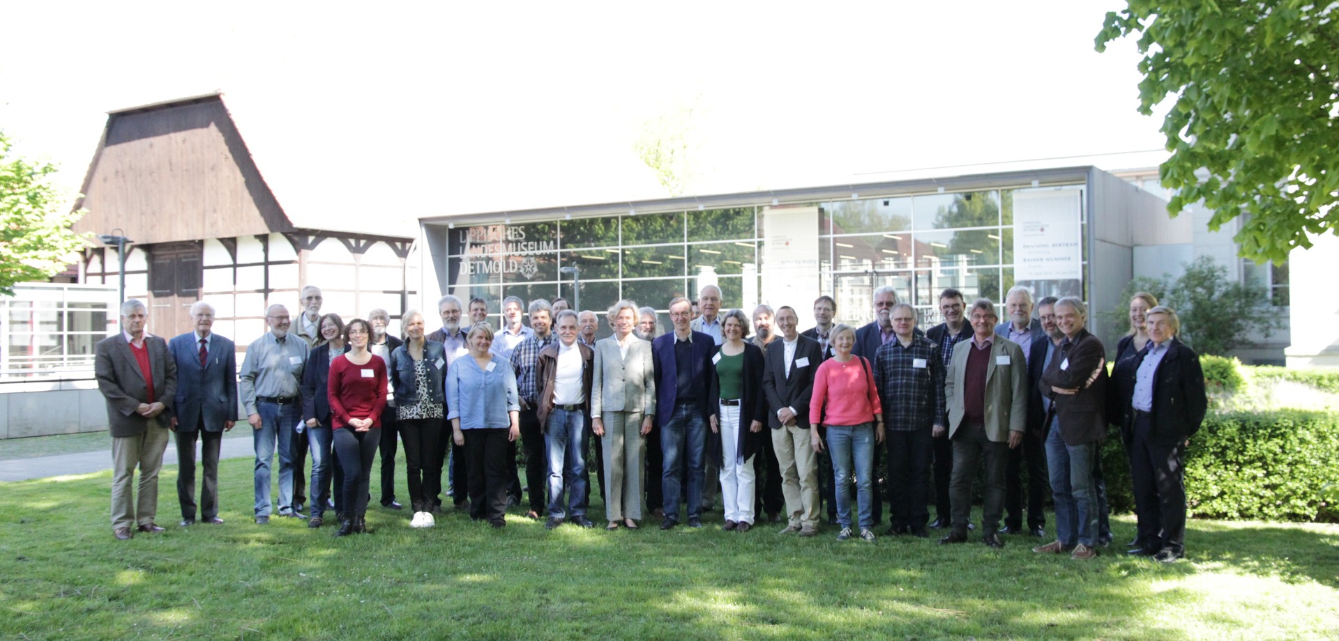 Mitglieder der Altertumskommission bei der Jahreshauptversammlung 2018 (Foto: Altertumskommission).