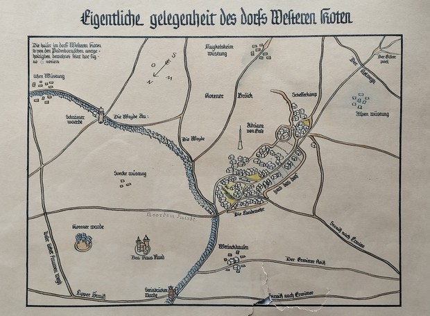 Plan aus dem 16. Jahrhundert